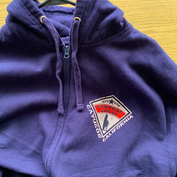 California Central Coast Cayucos Zip-Up Hoodie - Large - Picture 6 of 7